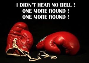 I didn't hear no bell