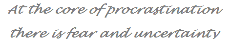 Stop procrastinating and CLICK HERE