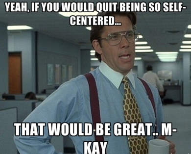 self centered