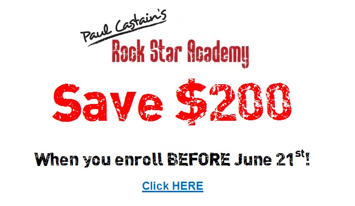 Rock Star Academy Early Last Chance