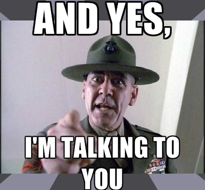 I'm talking to you