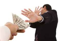 turning away money